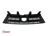 For 2017 2018 2019 Toyota Highlander Upper and Lower Grill Assembly Silver
