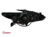 For 2016 2017 2018 Nissan Altima Headlight Halogen Chrome Housing W/O LED DRL Driver Left Side